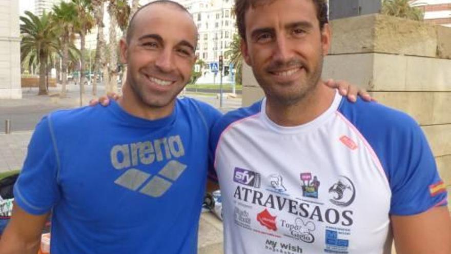 José Luis Larrosa y César Hernández.