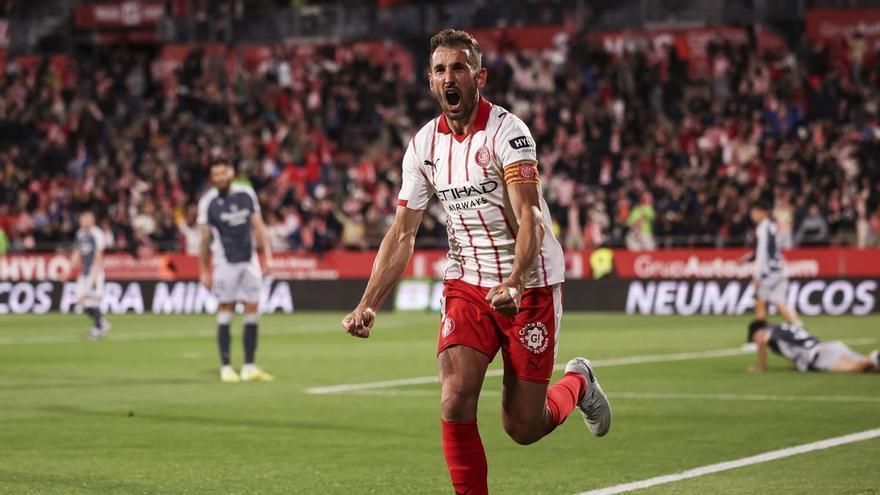 Stuani saca un punto ante la Real Sociedad para que el Girona salga del descenso