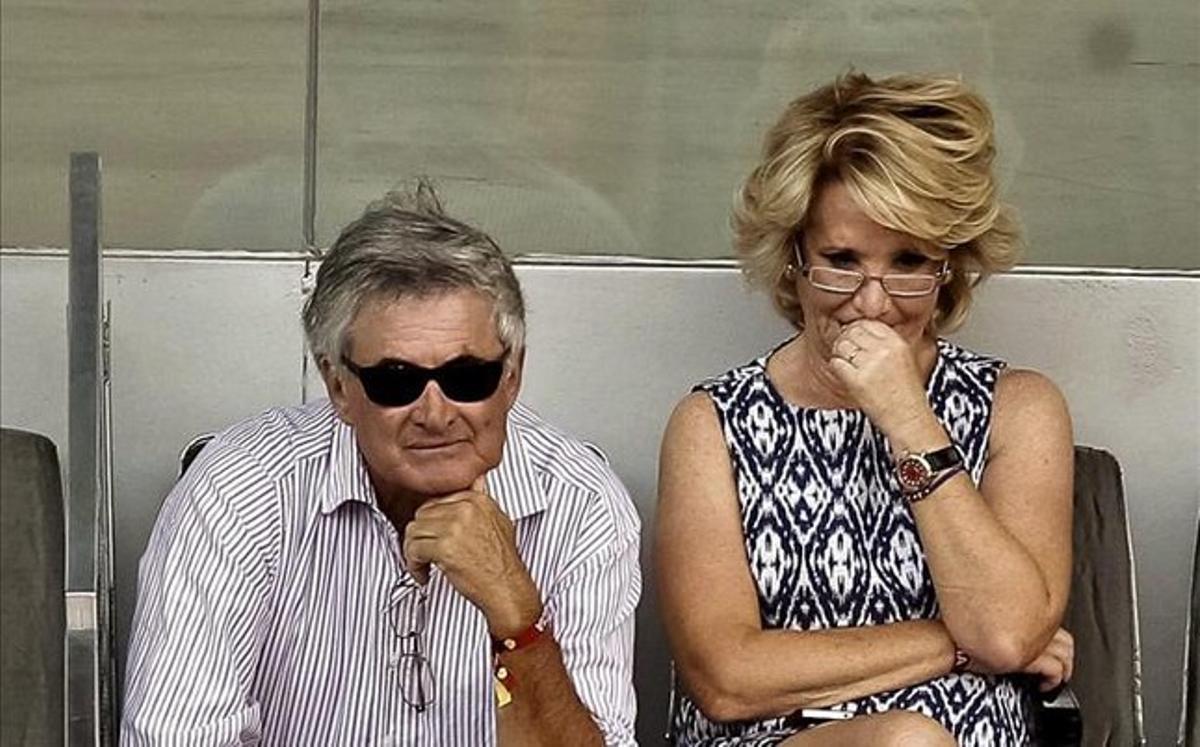 Esperanza Aguirre habló de la pitada