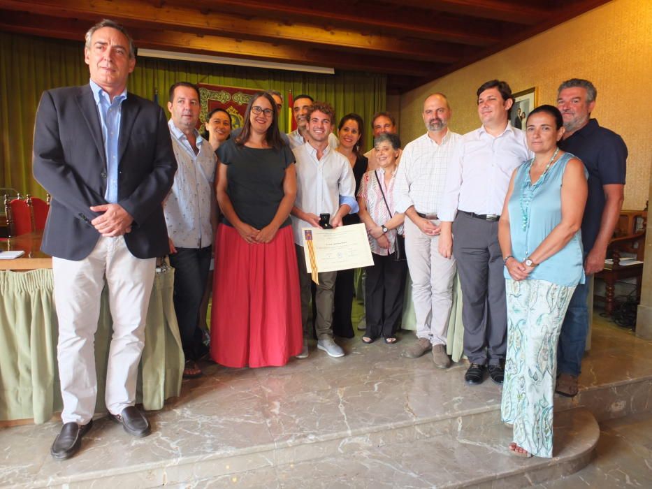 Homenaje al nadador mallorquín Joan Lluís Pons