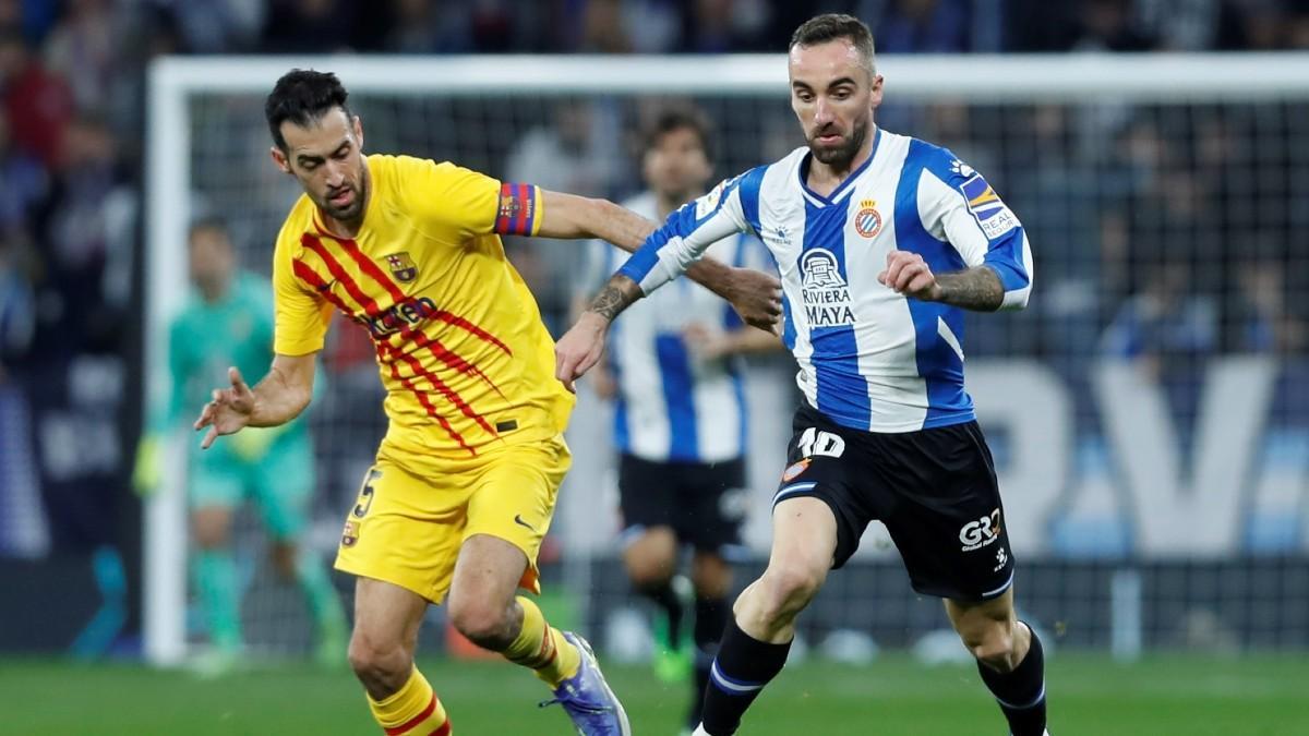 Sergio Busquets y Sergi Darder