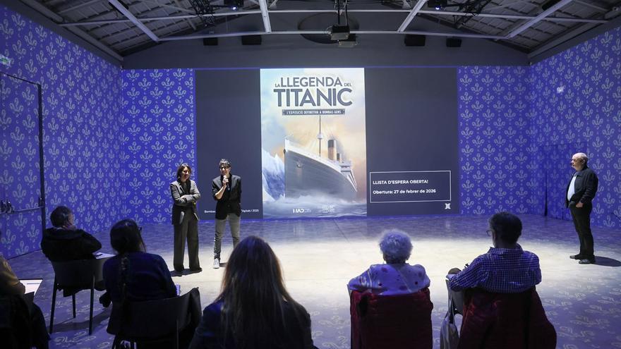 El Titanic atracará en València con una experiencia inmersiva en Bombas Gens