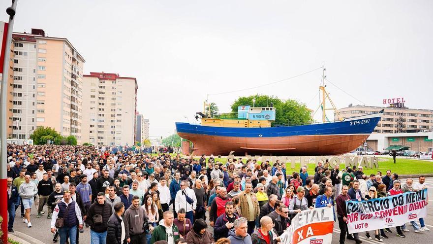 La CIG mantiene las movilizaciones en Vigo pese al preacuerdo en el metal: éstas son las calles afectadas por la manifestación del martes 19