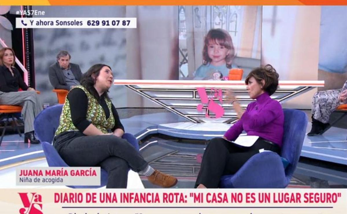 Una joven relata a Sonsoles Ónega su dura infancia: "Mi madre era una manipuladora"