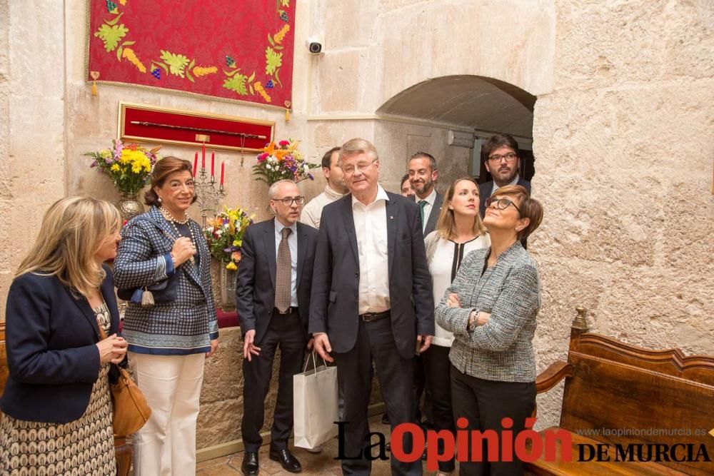 Visita de Markku Markkula a Caravaca