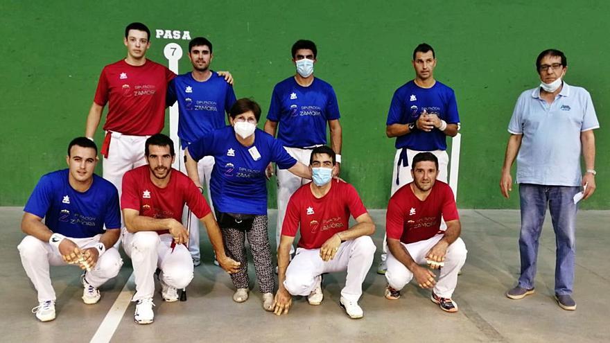 El Open de Zamora de pelota mano llega hoy a San Esteban del Molar