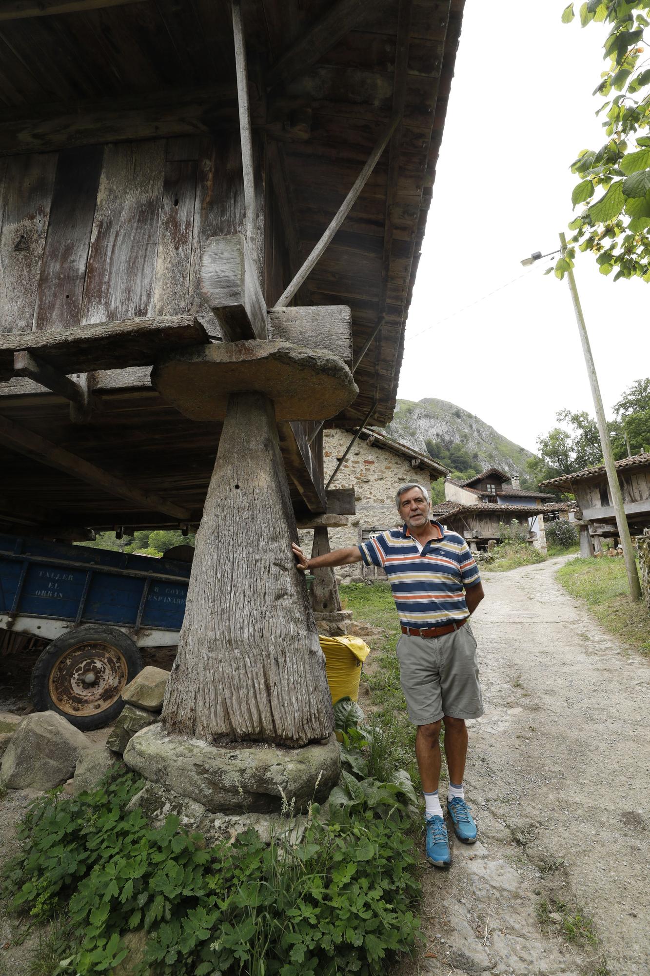 Espinaréu, un muséo vivo del hórreo y un pueblo guapu donde los haya