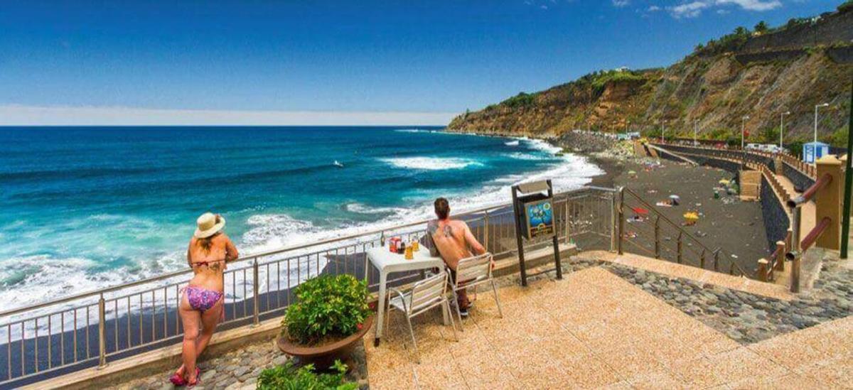 Playa El Socorro, en Tenerife.