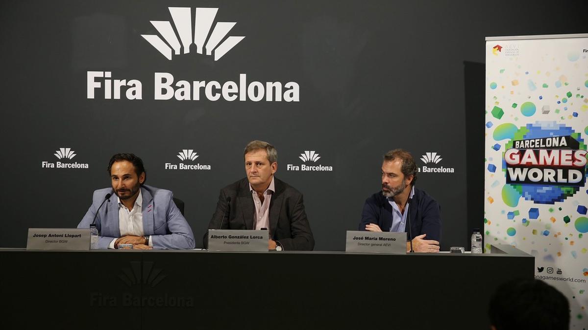 Presentación del Barcelona Games World.