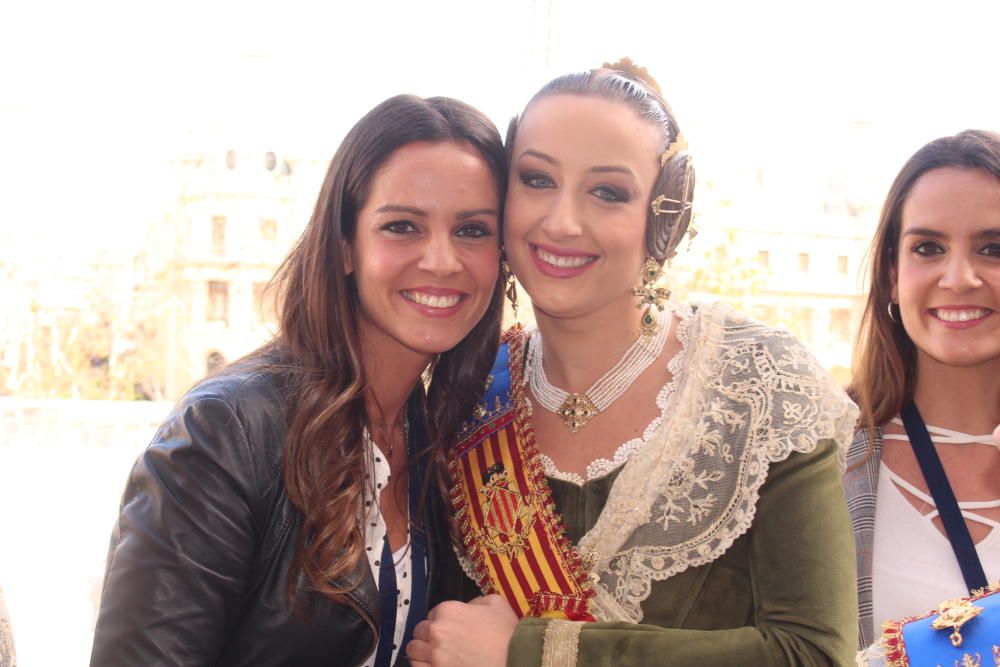 Rocío se reencontró con la mantenedora que le hizo el memorable discurso.