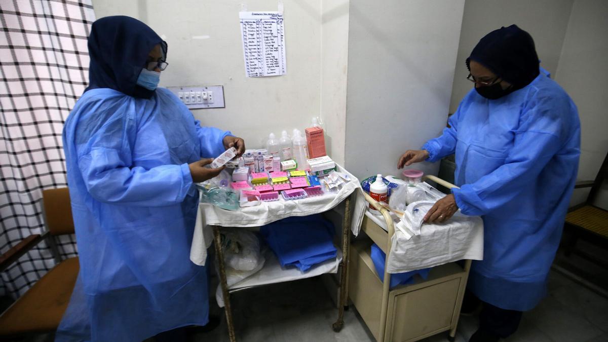 Trabajos en un hospital de la República Democrática del Congo.