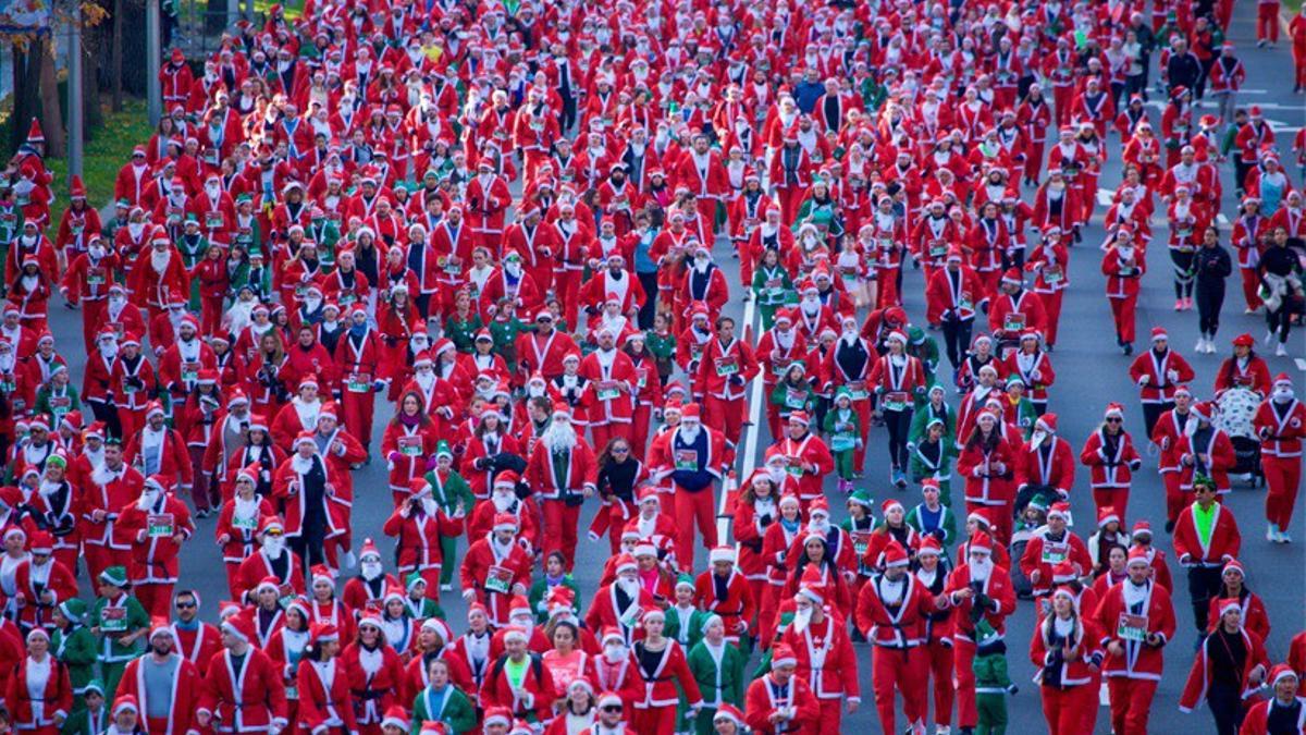 11.000 Papás, Mamás Noeles Y Elfos Volverán A Llenar Las Calles De Madrid
