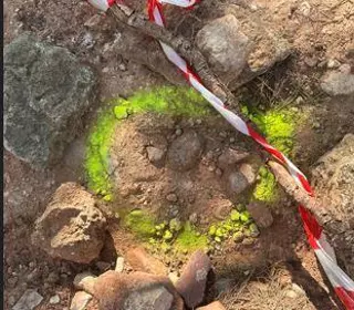 Hallan una granada de mano sin explotar en un concurrido sendero de Quart de les Valls