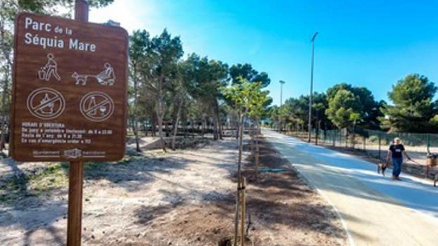 La segunda fase del Parc de la Séquia Mare, 300.000 euros