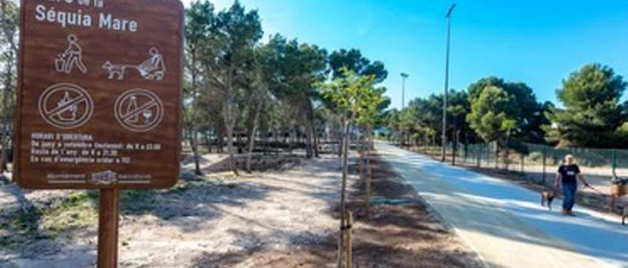 La segunda fase del Parc de la Séquia Mare, 300.000 euros