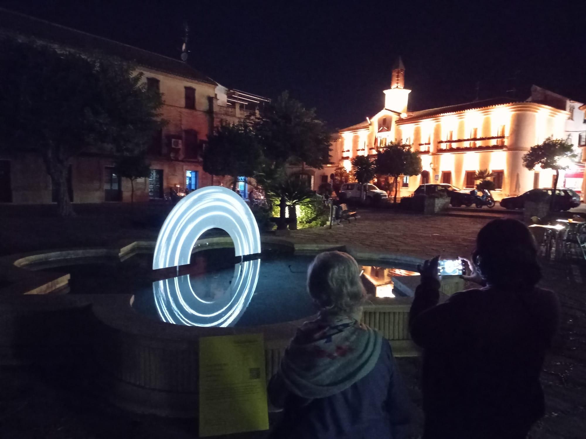 Fotosíntesis llena de luz y planta Cañete de las Torres