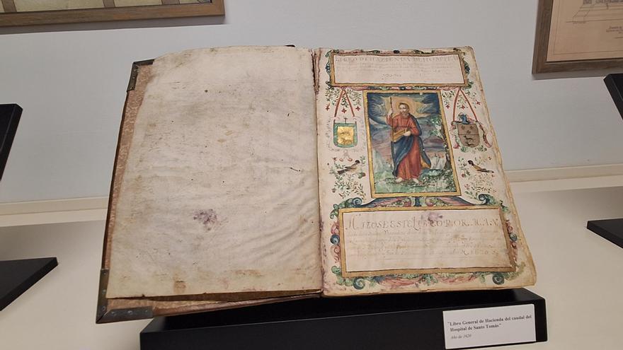 Más de 3.000 documentos del Hospital de Santo Tomás han sido catalogados en el Archivo Histórico Diocesano de Málaga