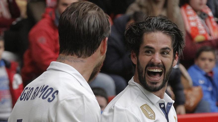 Ramos e Isco regresan a la lista del Madrid ante el Levante