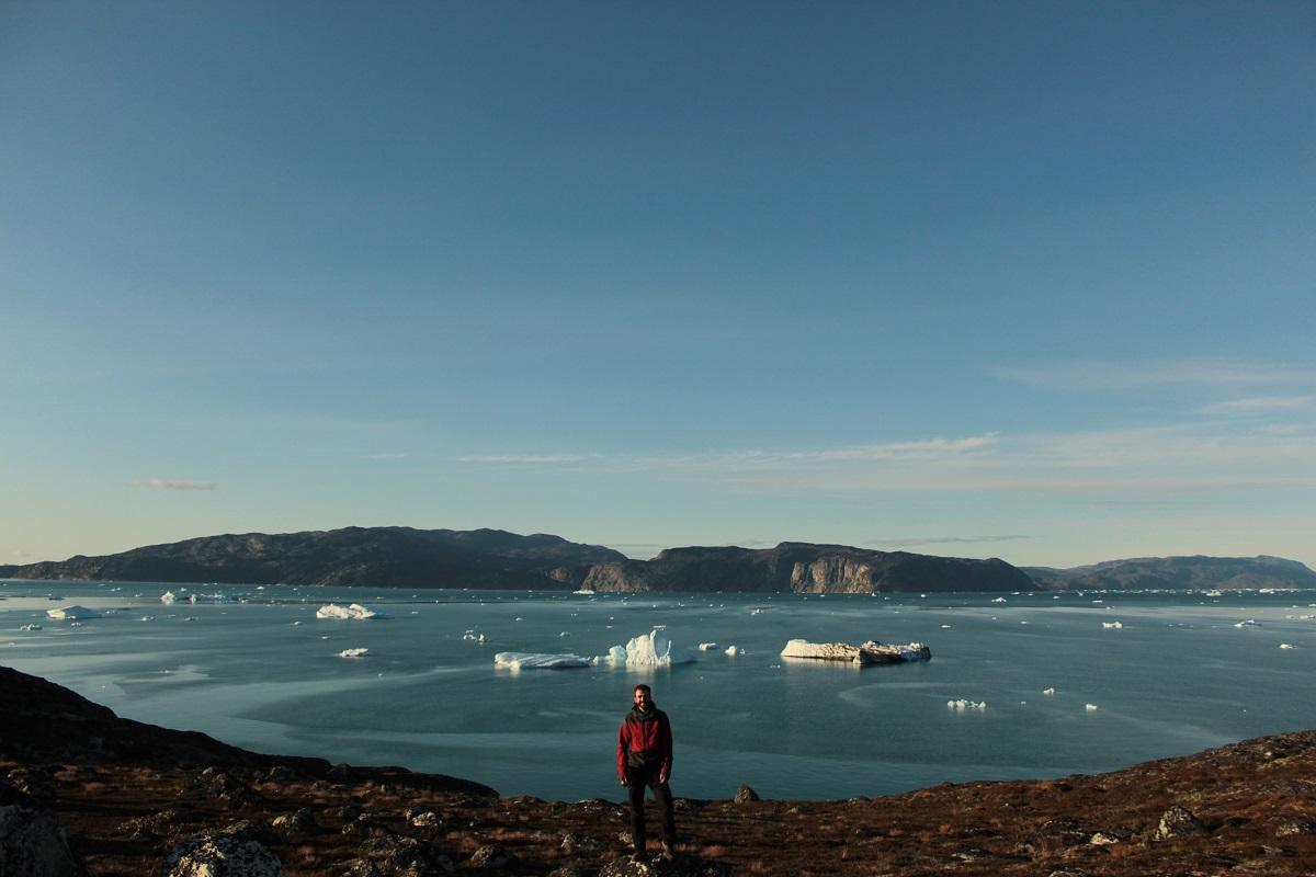 Las inmediaciones de la localidad de Qoornoq, durante un deshielo.
