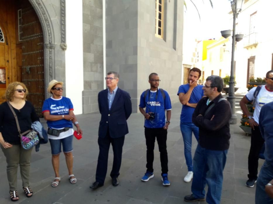 Visita del grupo de Caminheiros Sem Fronteiras