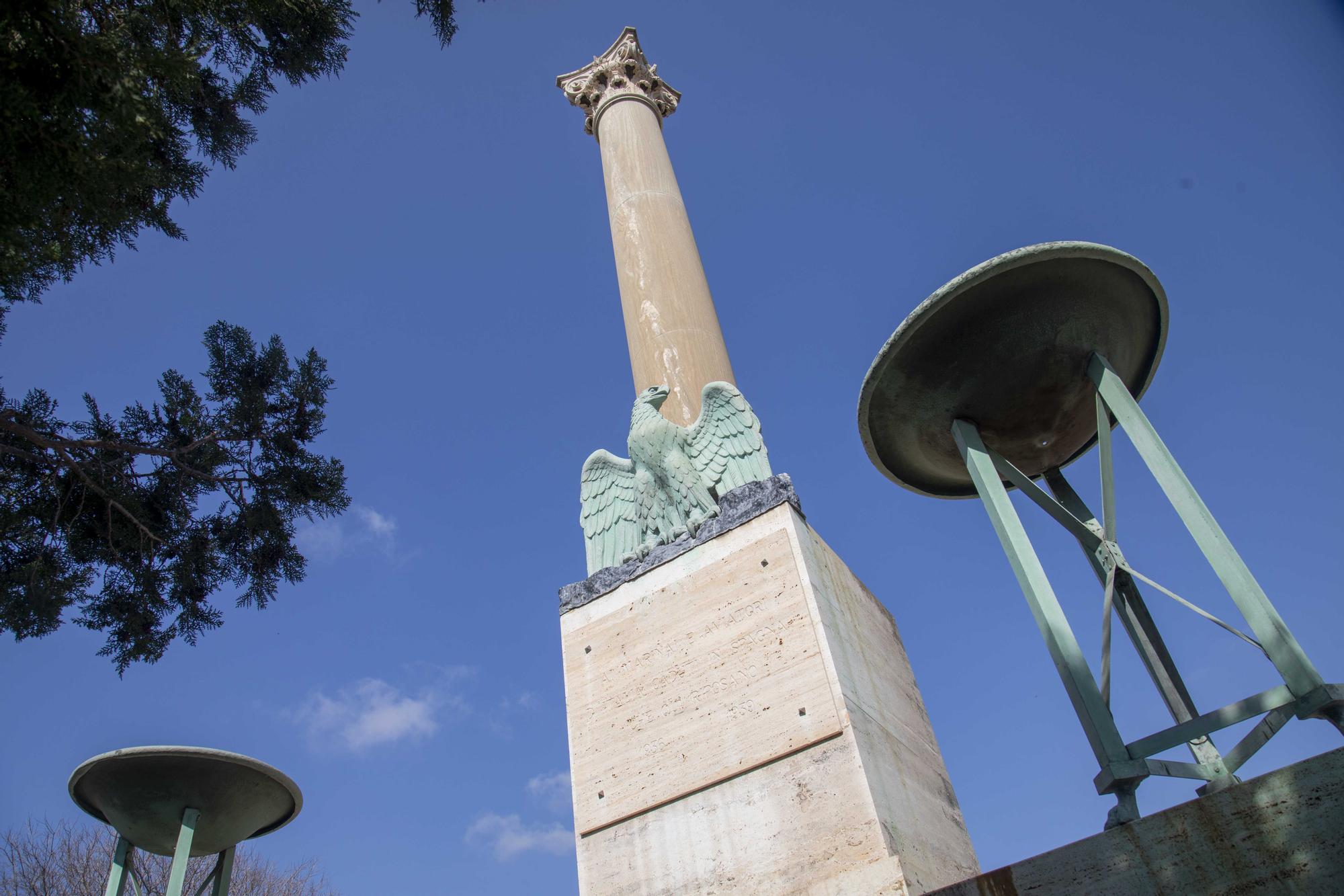 La Palma franquista persiste en la calle