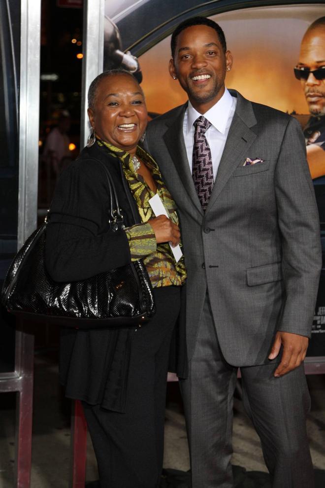 Will Smith junto a su madre