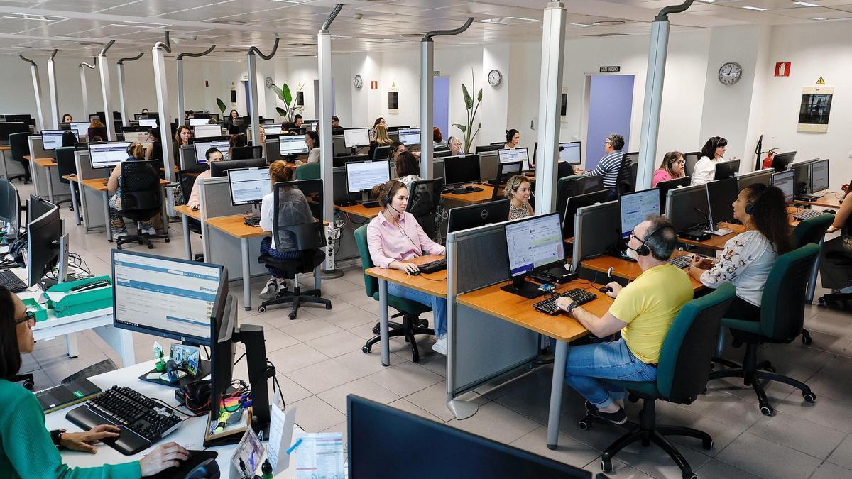Sala del 012 en Santa Cruz de Tenerife.