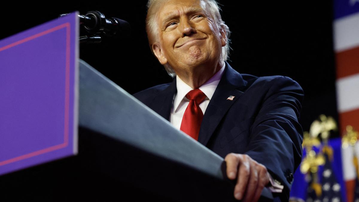El presidente electo de EEUU, Donald Trump