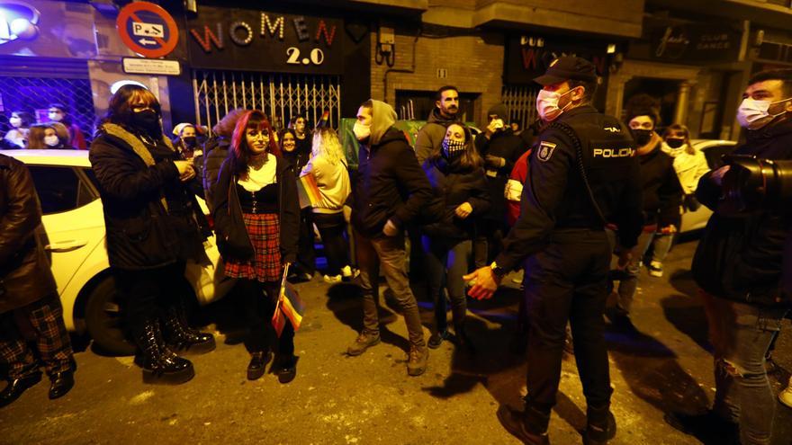 Protesta LGTBI contra las agresiones homófobas en Zaragoza