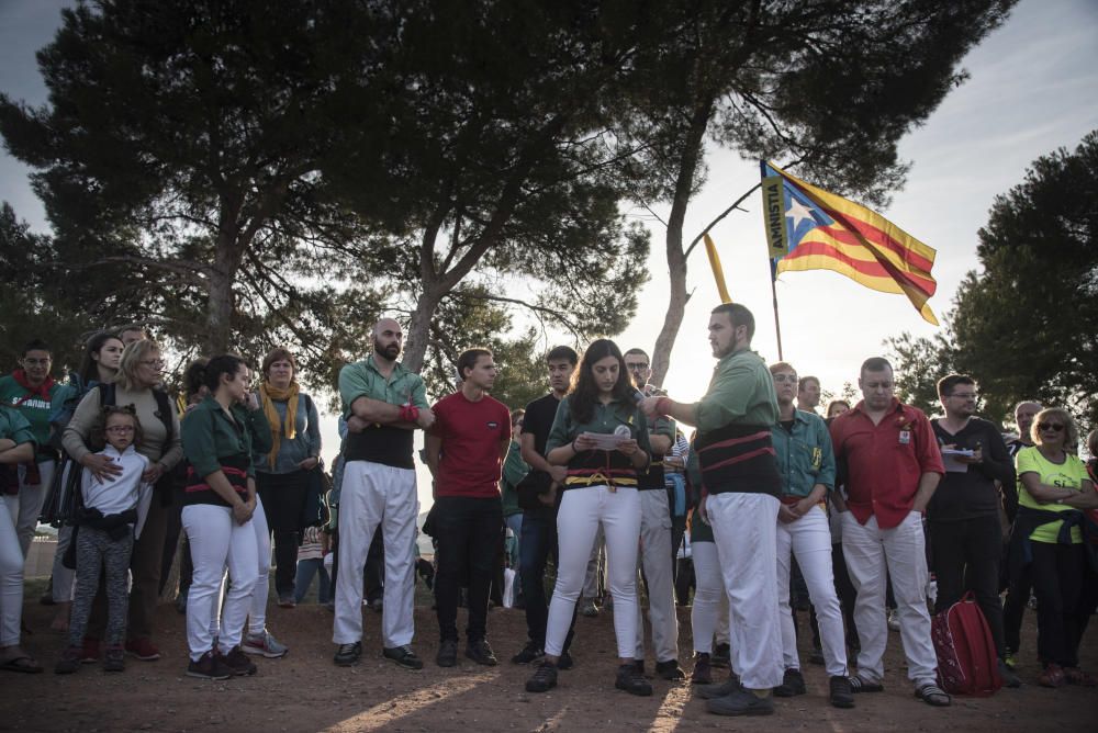 Sant Cugat porta la seva festa a Lledoners per estar al costat de Raül Romeva