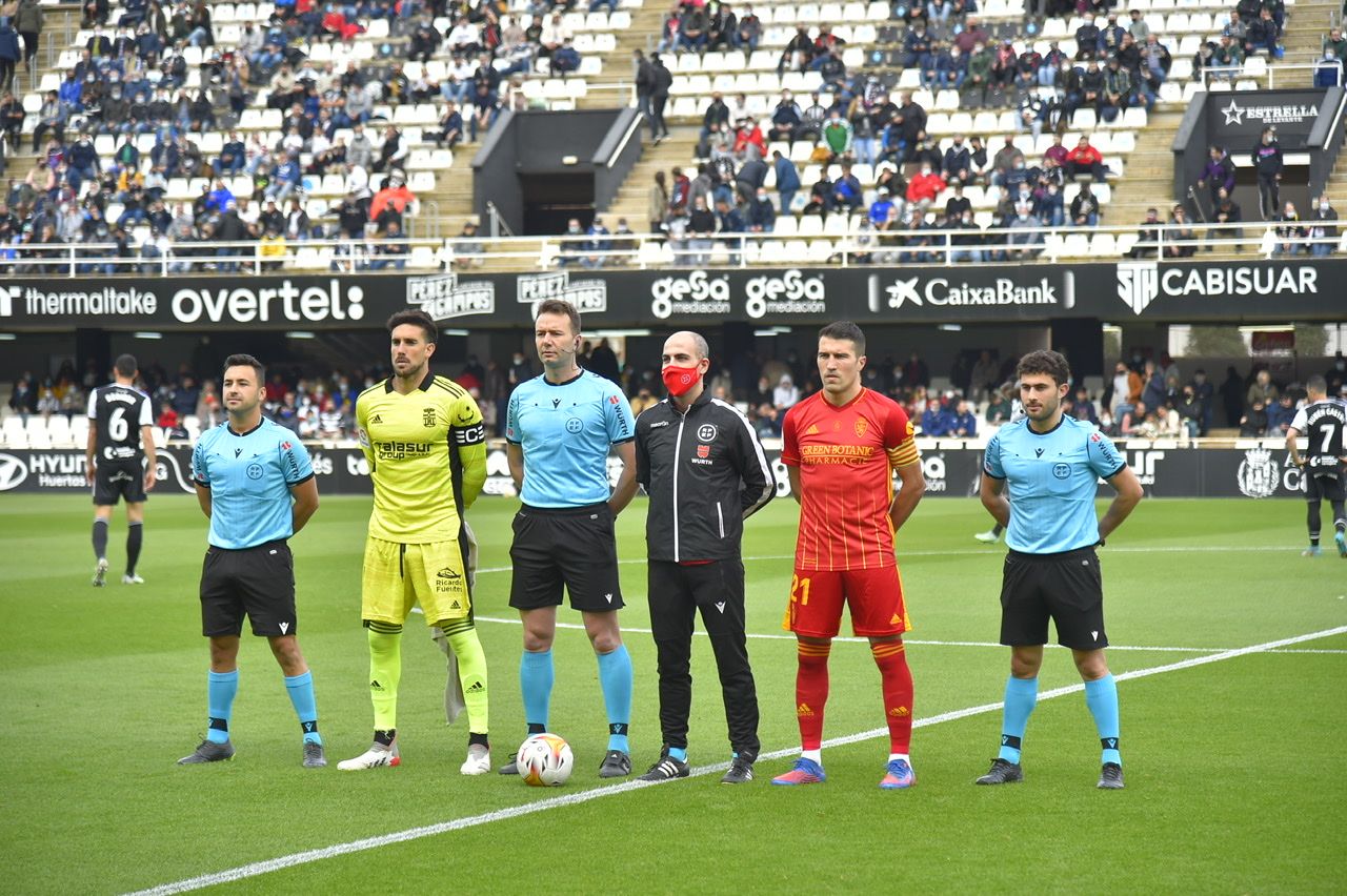 Así ha sido el partido del FC Cartagena contra el Zaragoza