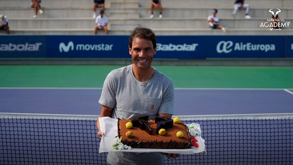 Un cumpleaños especial en la Rafa Nadal Academy