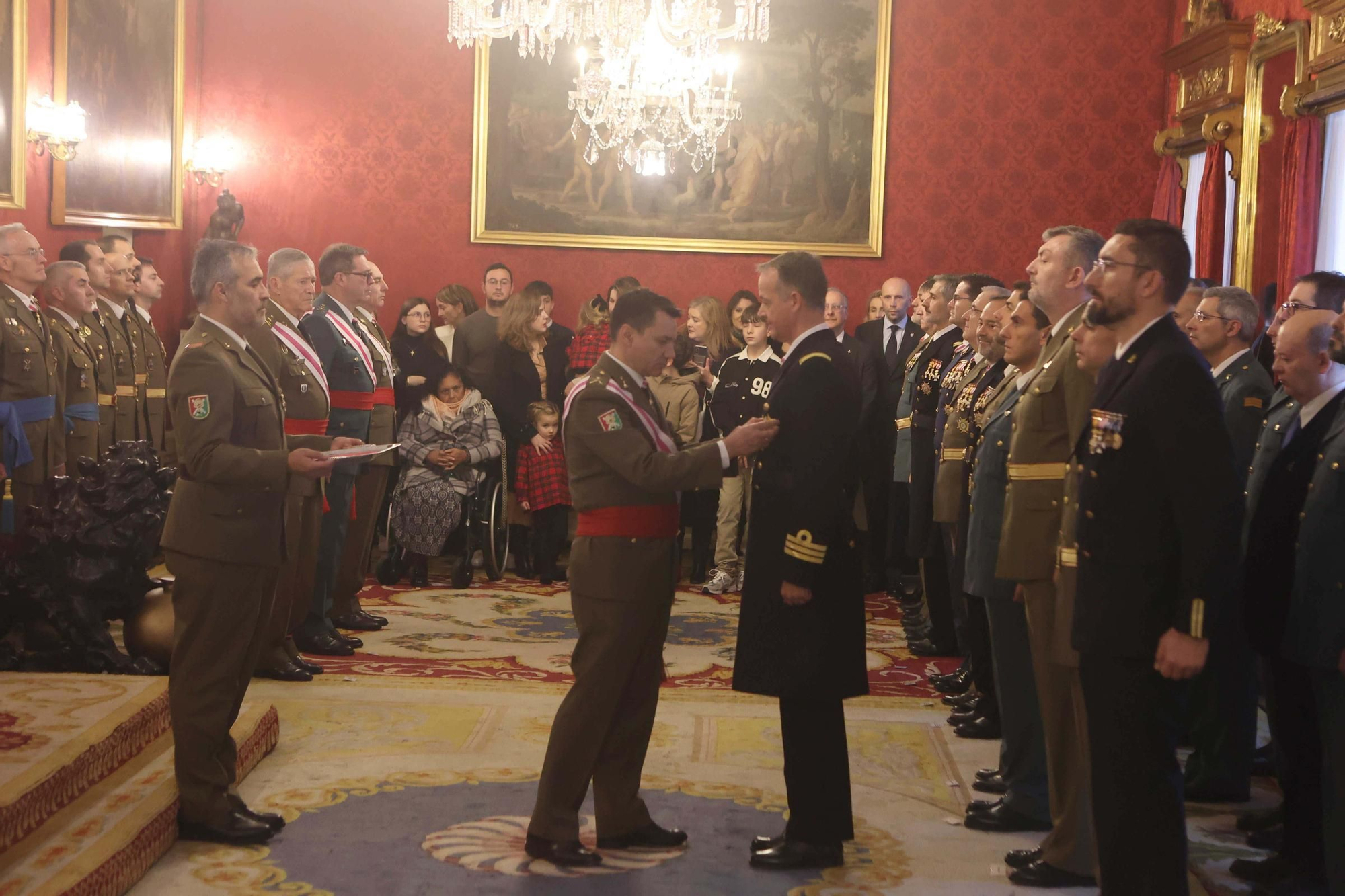 Pascua militar en el Palacio de Capitanía de A Coruña