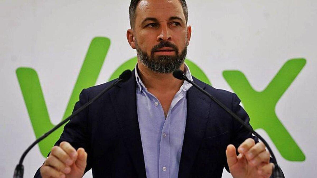 Santiago Abascal, president de Vox