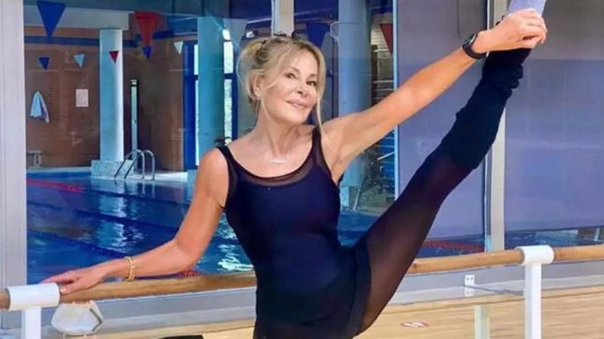 Ana Obregón defensa un exercici sense excessos i ha treballat en moviments inspirats en la dansa