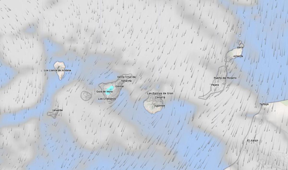 Mapa del tiempo.