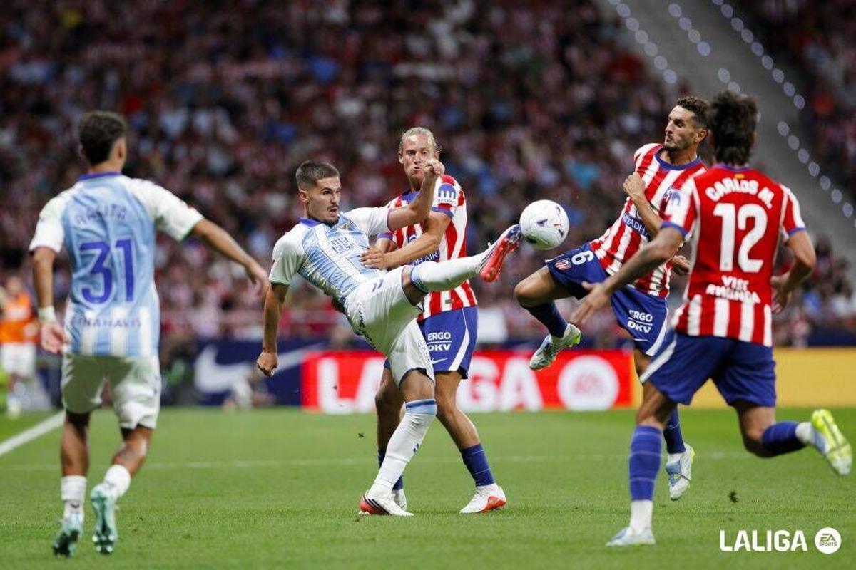 Atlético de Madrid - Málaga CF, en imágenes