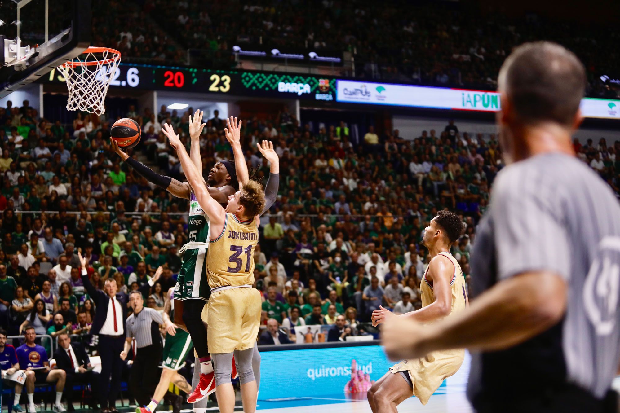 Unicaja - Barça, cuarto partido de las semifinales de la Liga Endesa