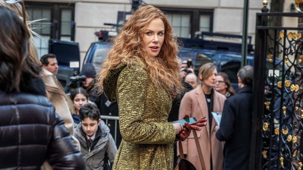 Nicole Kidman con melena rizada en 'The undoing'