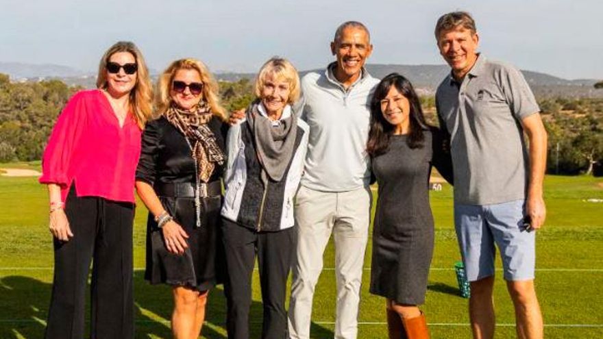 Barack Obama visita Mallorca para jugar al golf