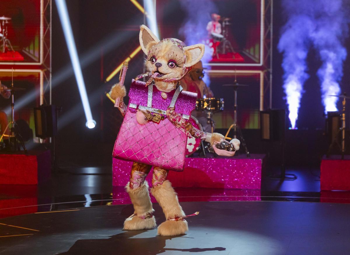 Chihuahua, una de las máscaras de la nueva temporada de 'Mask singer'
