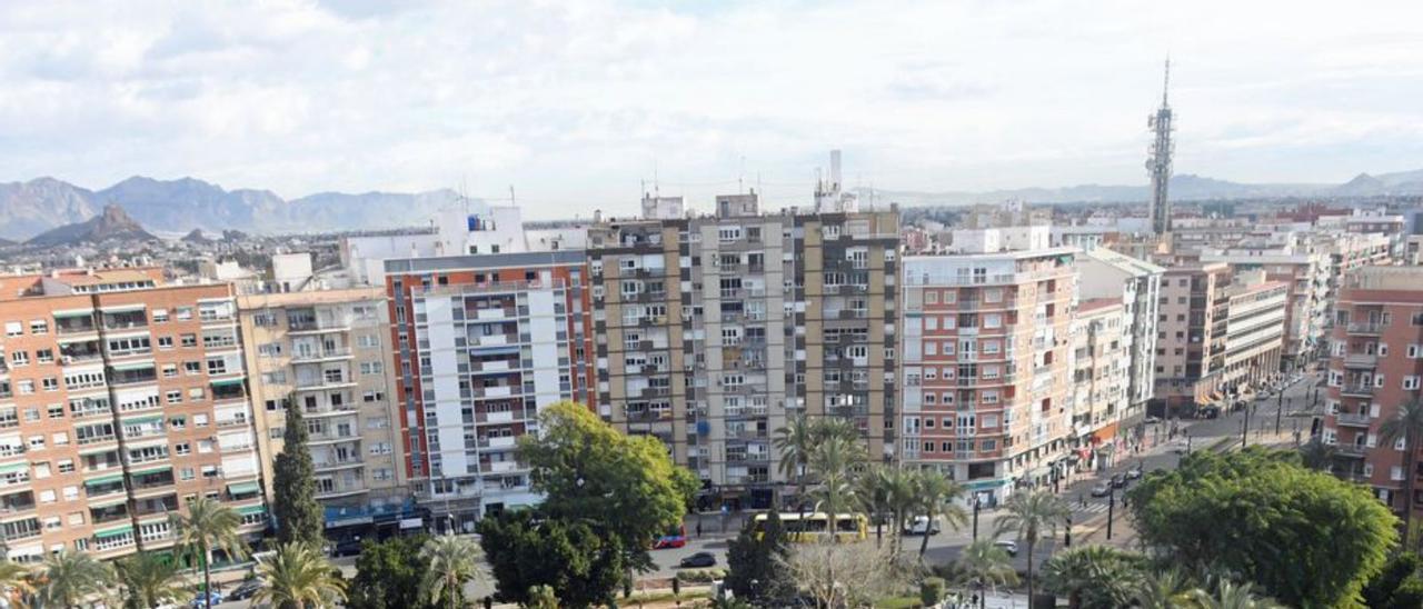 La plaza Circular de Murcia, en una imagen de archivo. | ISRAEL SÁNCHEZ