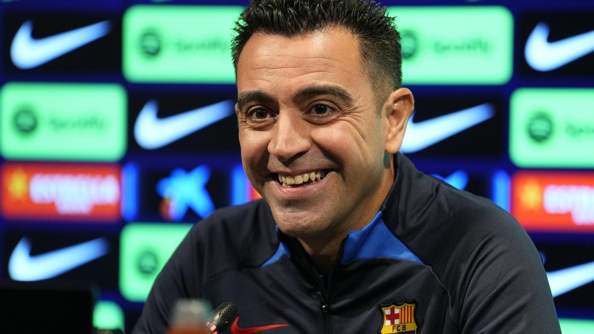 Xavi, al conocer el cruce contra el Manchester United: "Nos ha tocado el peor rival posible... de nuevo"