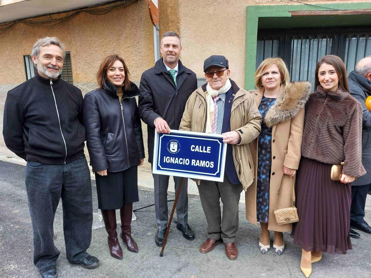 Una calle de Barranda lleva el nombre del escritor y periodista Ignacio Ramos