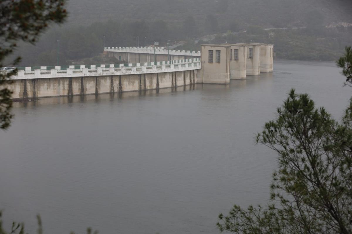 Embalse de Beniarrés, al 95% de su capacidad