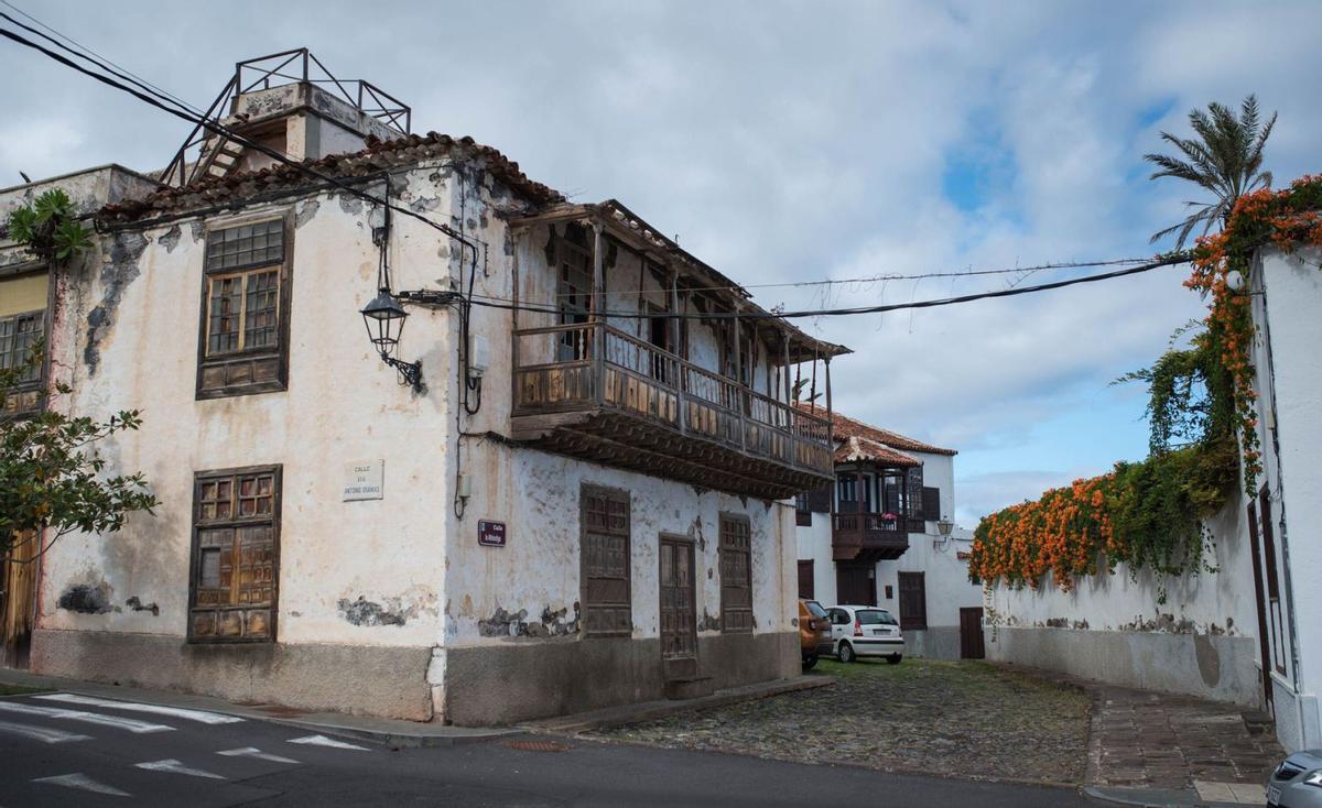 La casa Delgado Oramas está ubicada en pleno casco histórico de San Juan de la Rambla. | | CARSTEN W. LAURITSEN