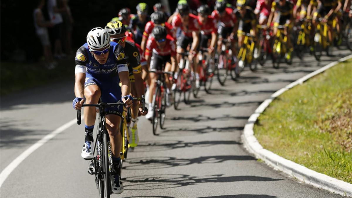 Ciclistas en el Tour de Francia