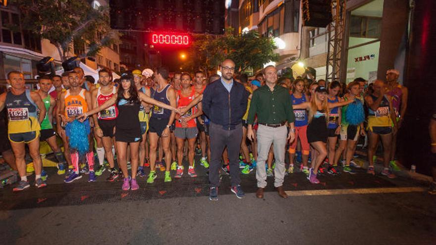 Salida de una de las carreras de la LPA NightRun