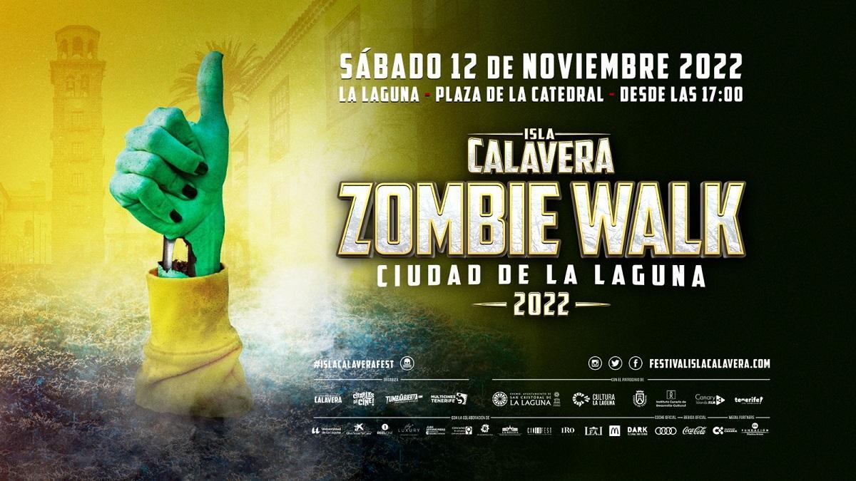 Cartel del Tenerife Zombie Walk 2022.