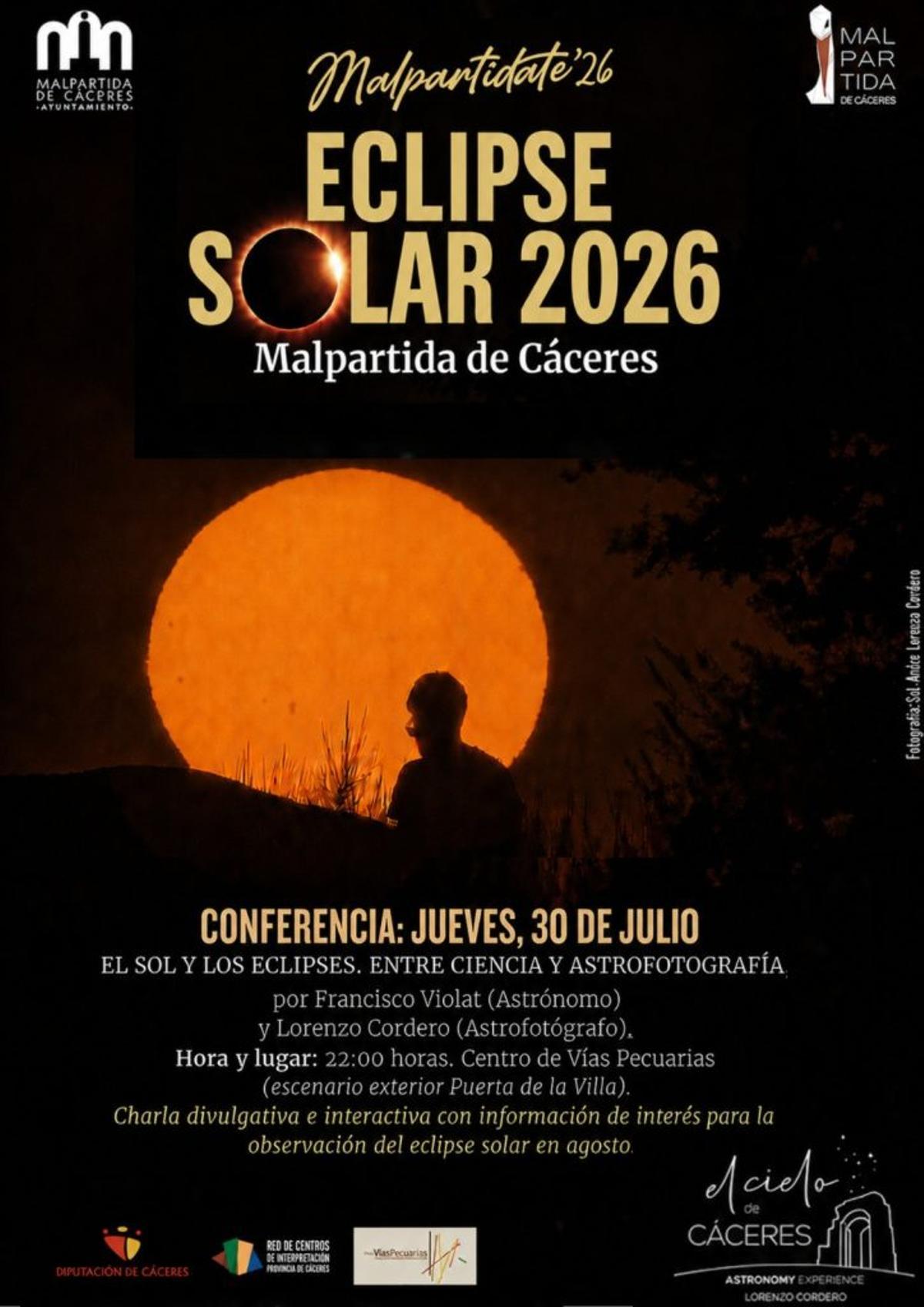 Cartel de la conferencia.